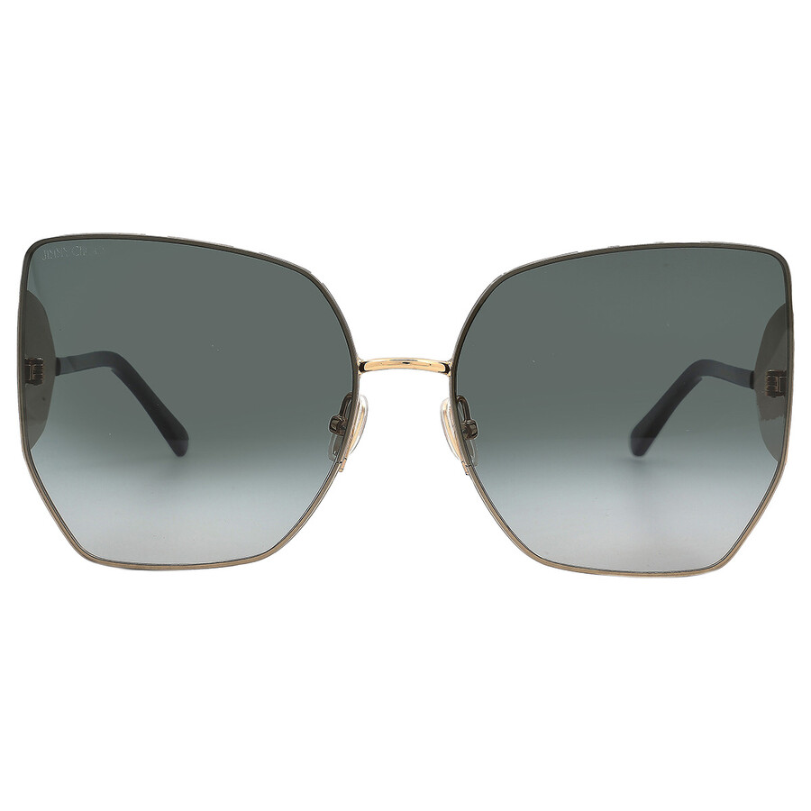 Jimmy Choo Dark Grey Gradient Butterfly Ladies Sunglasses RIVER/S 02M2