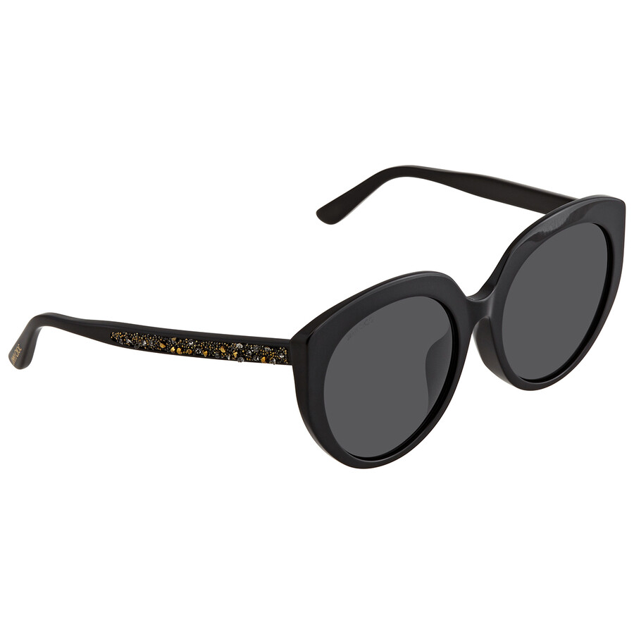Jimmy Choo Grey Cat Eye Ladies Sunglasses ETTY/F/S 0807/IR 57