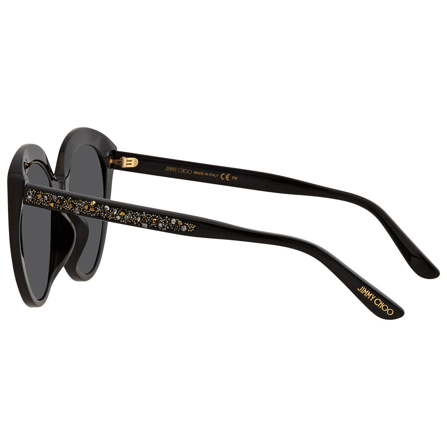 Jimmy Choo Grey Cat Eye Ladies Sunglasses ETTY/F/S 0807/IR 57