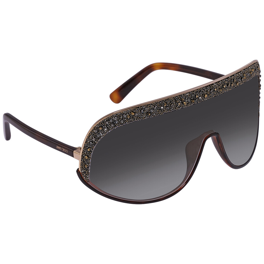 Jimmy Choo Grey Gradient Shield Ladies Sunglasses SIRYN/S 0J5G/FQ 99