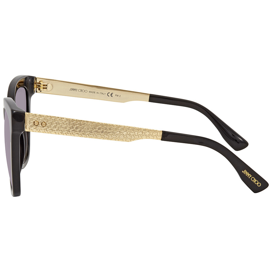 Jimmy Choo Grey Gradient Square Sunglasses JUNIA/S 559C 55 827886521982