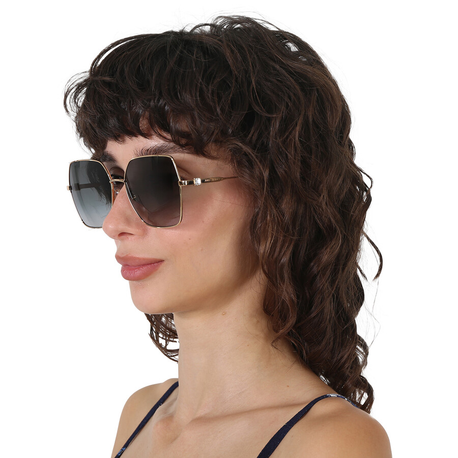 Jimmy Choo Grey Shaded Butterfly Ladies Sunglasses REYES/S 0000/9O 59