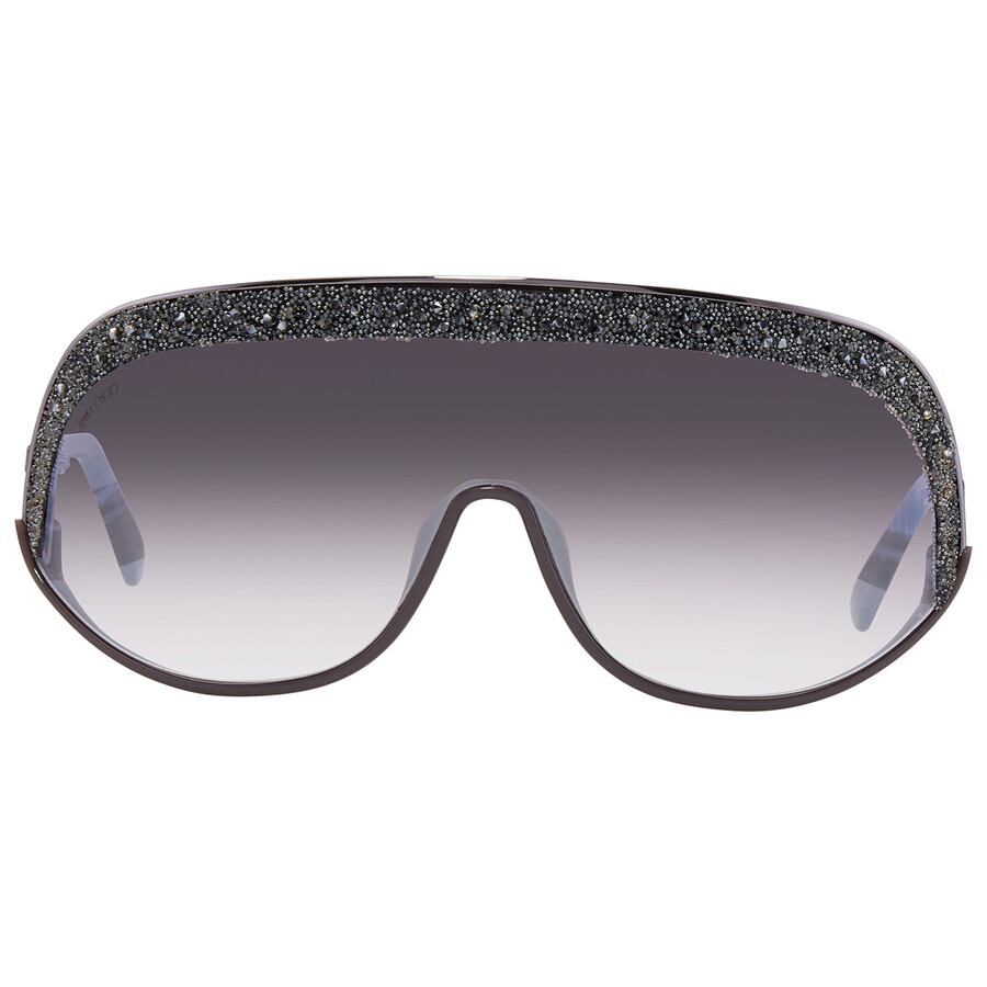 Jimmy Choo Ladies Grey Shield Sunglasses SIRYN/S KB7 99 716736123196
