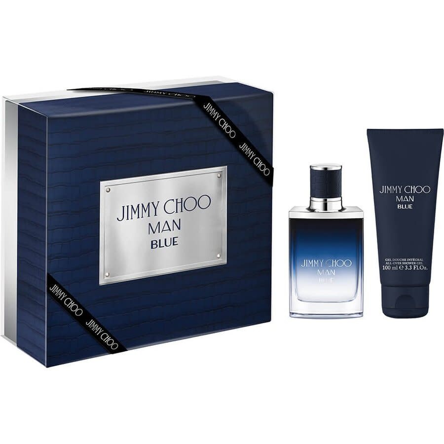 Jimmy Choo Men's Blue Gift Set Fragrances 3386460104371 Fragrances