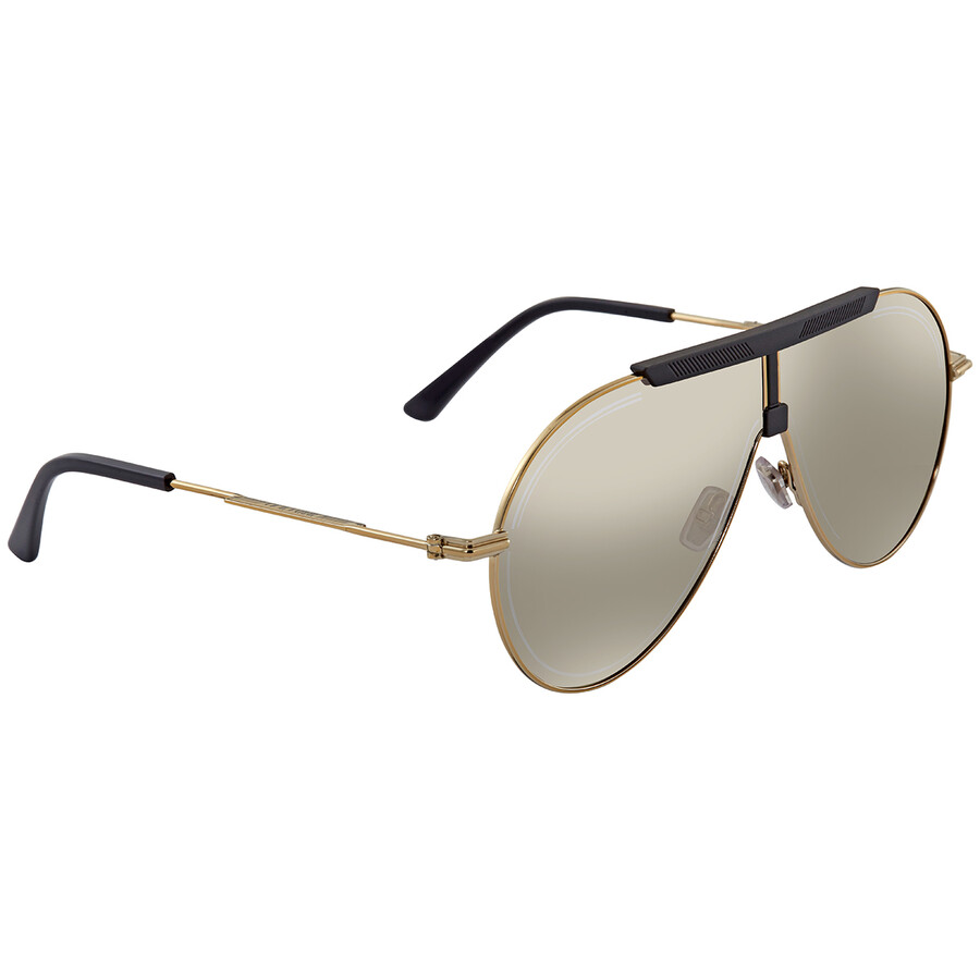 Jimmy Choo Silver Mirror Men's Sunglasses EDDY/S 2F7 66 716736125343