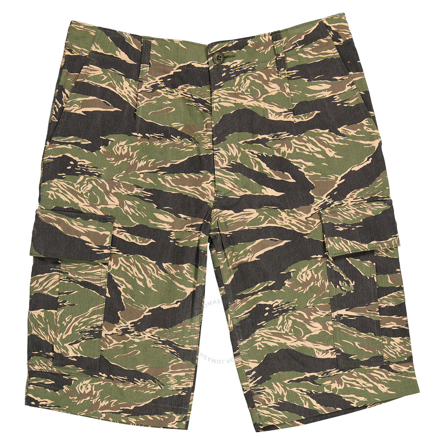 Junya Watanabe Men's Camo Print Cargo Shorts WEP0250511 Apparel