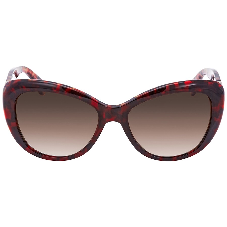 Kate Spade Brown Gradient Polarized Cat Eye Sunglasses EMMALYNN/S YDC