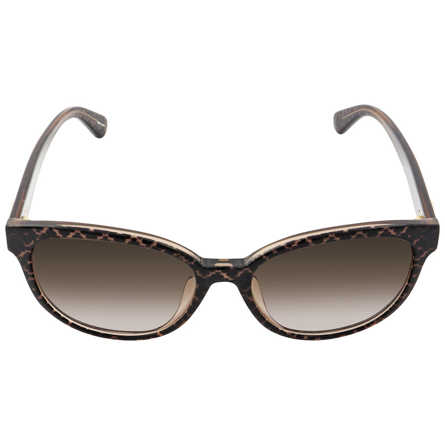 Kate Spade Brown Gradient Oval Ladies Sunglasses EMALEIGH/F/S 009Q/HA