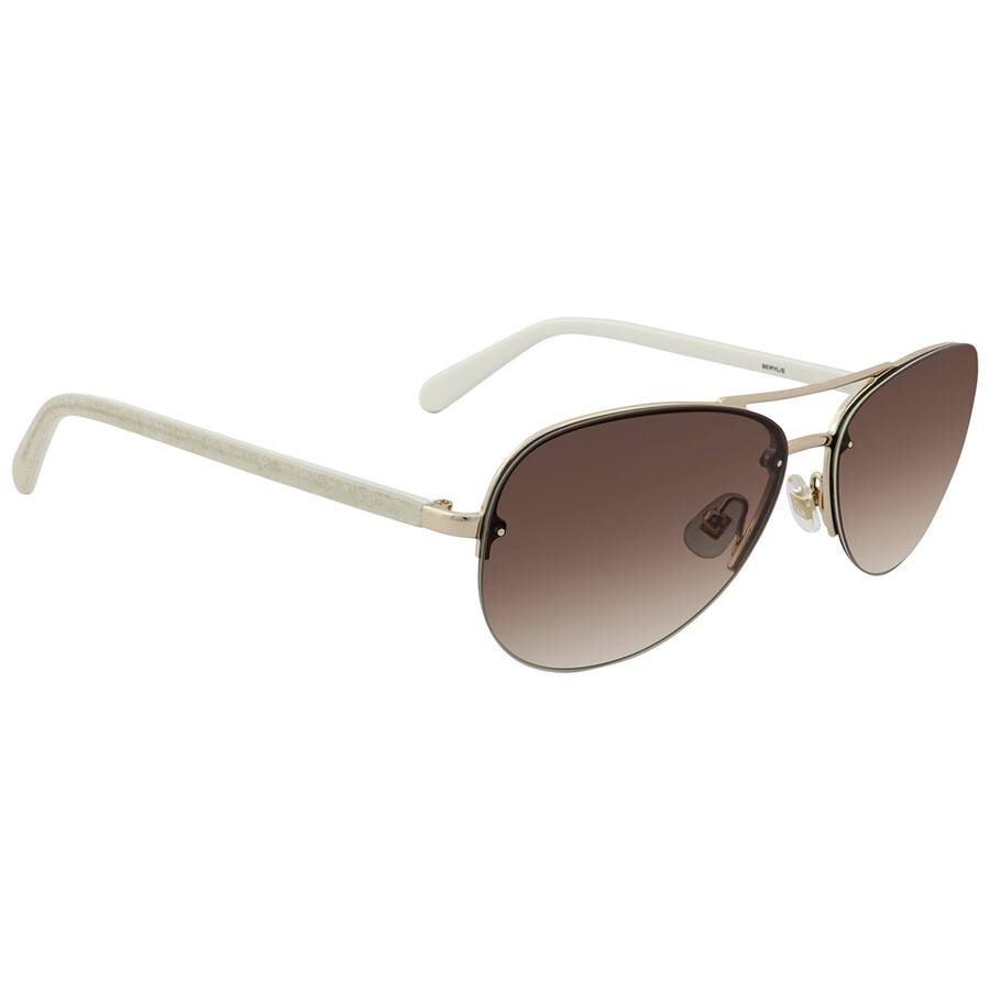 Kate Spade Brown Gradient Pilot Ladies Sunglasses BERYL/S 0AU2/Y6 59