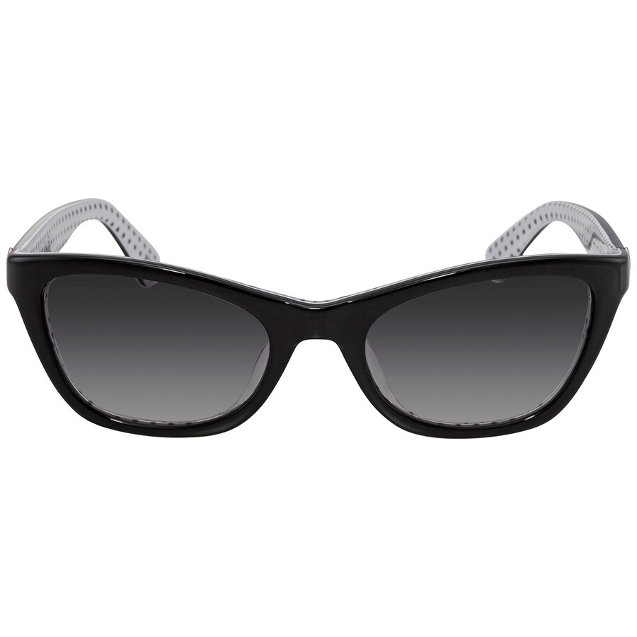 Kate Spade Dark Gray Gradient Cat Eye Ladies Sunglasses 0807