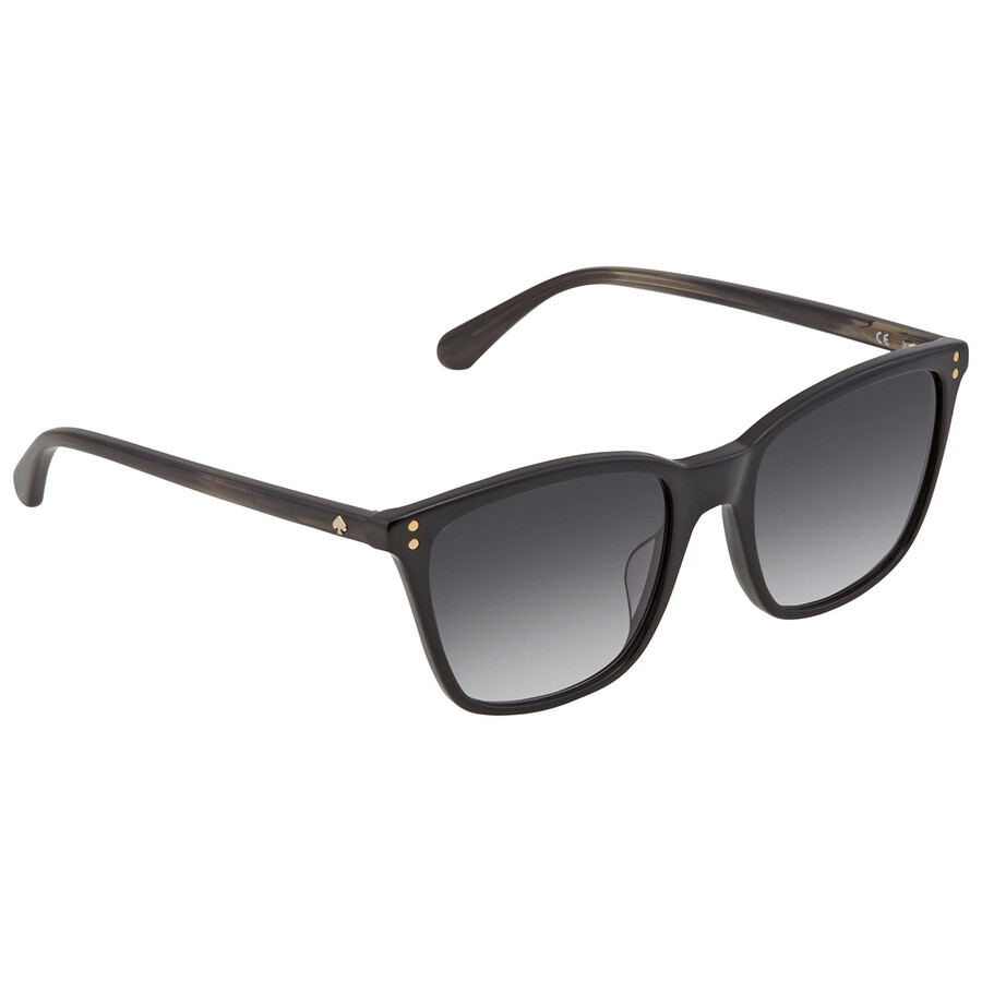 Kate Spade Dark Gray Gradient Square Ladies Sunglasses PAVIA/G/S 0807