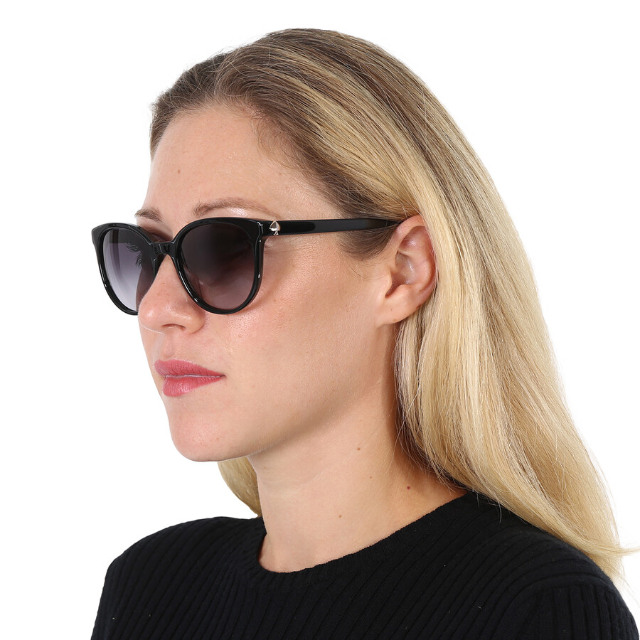 Kate Spade Dark Grey Gradient Oval Ladies Sunglasses MELANIE/S 0807/9O 52 716736207889