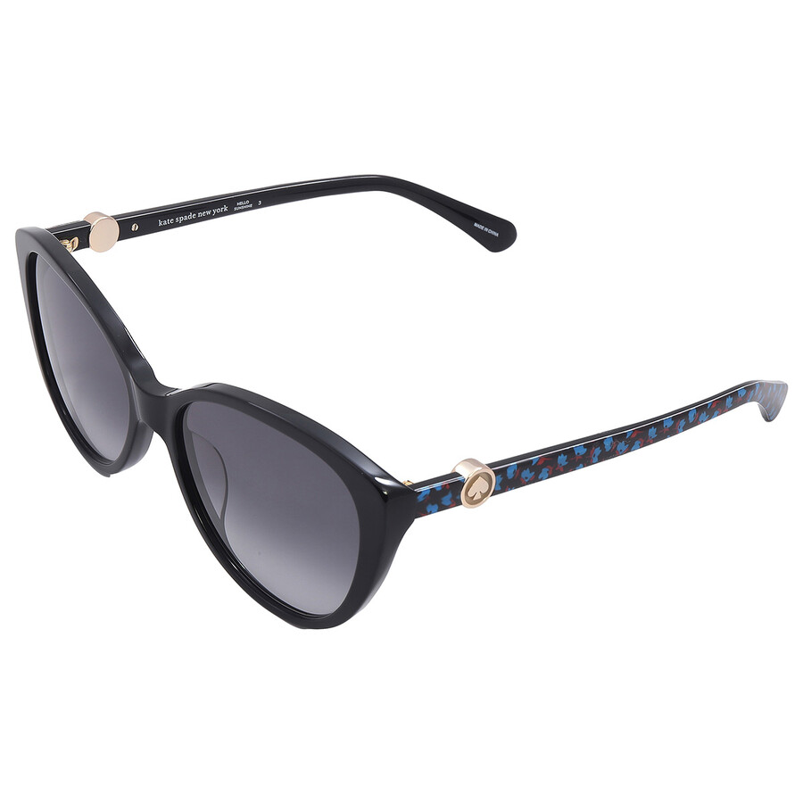 Kate Spade Dark Grey Shaded Cat Eye Ladies Sunglasses VISALIA/G/S 0807