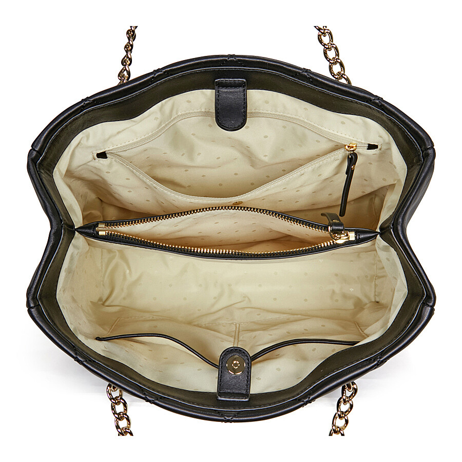 Kate Spade Emerson Place Phoebe Leather Shoulder Bag Black PRXRU5576