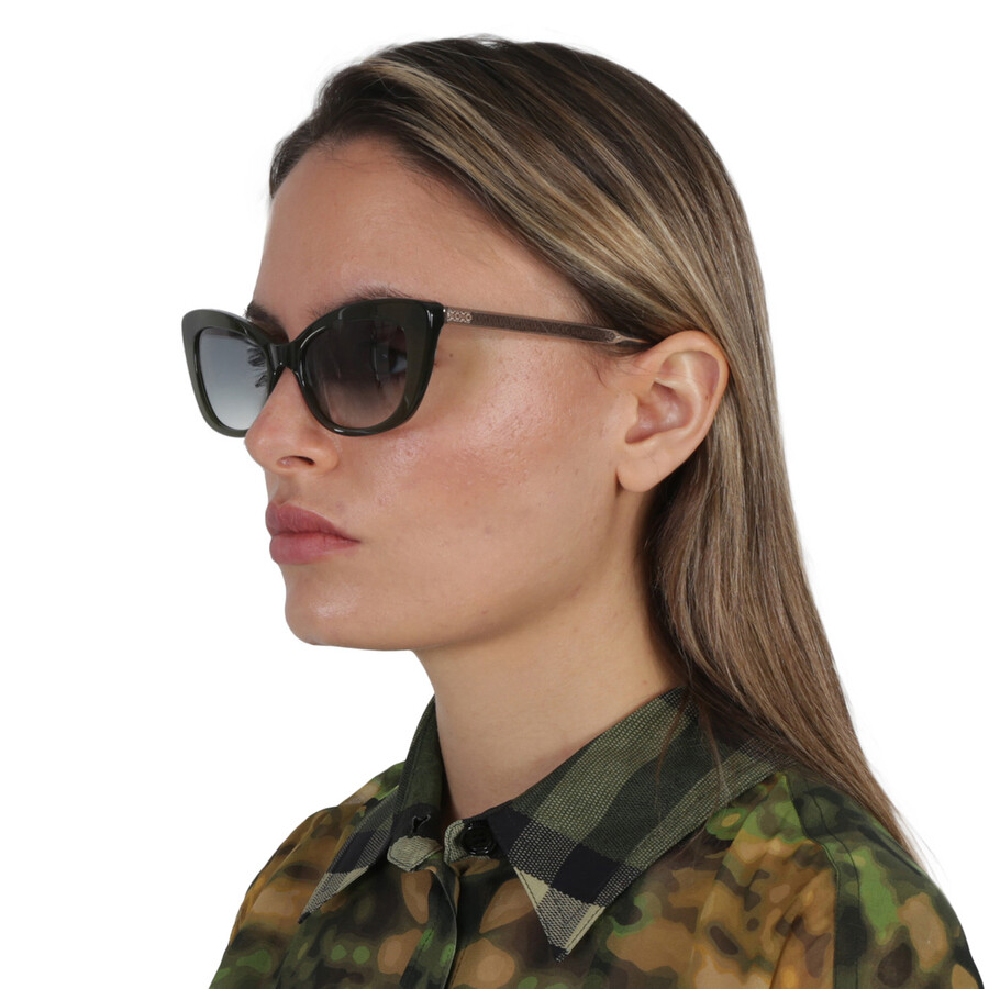 Kate Spade Green Shaded Cat Eye Ladies Sunglasses MERIDA/G/S 01ED/9K 54 ...