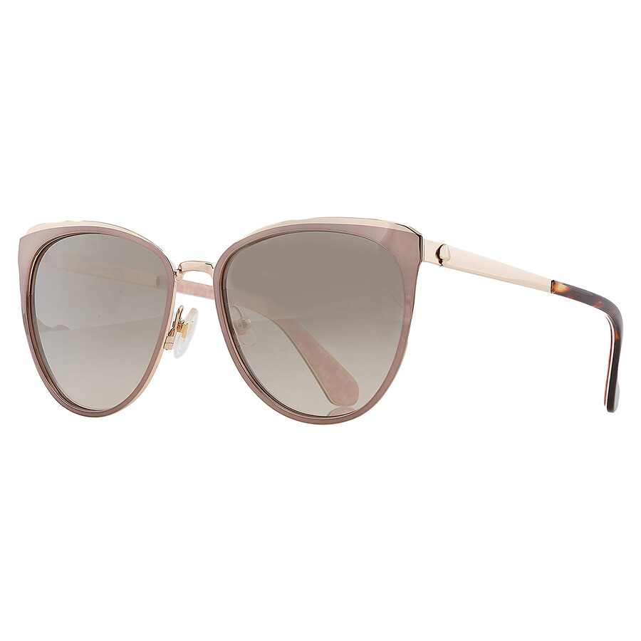 Kate Spade Grey Gold Cat Eye Ladies Sunglasses JABREA/S 006J/FQ 57