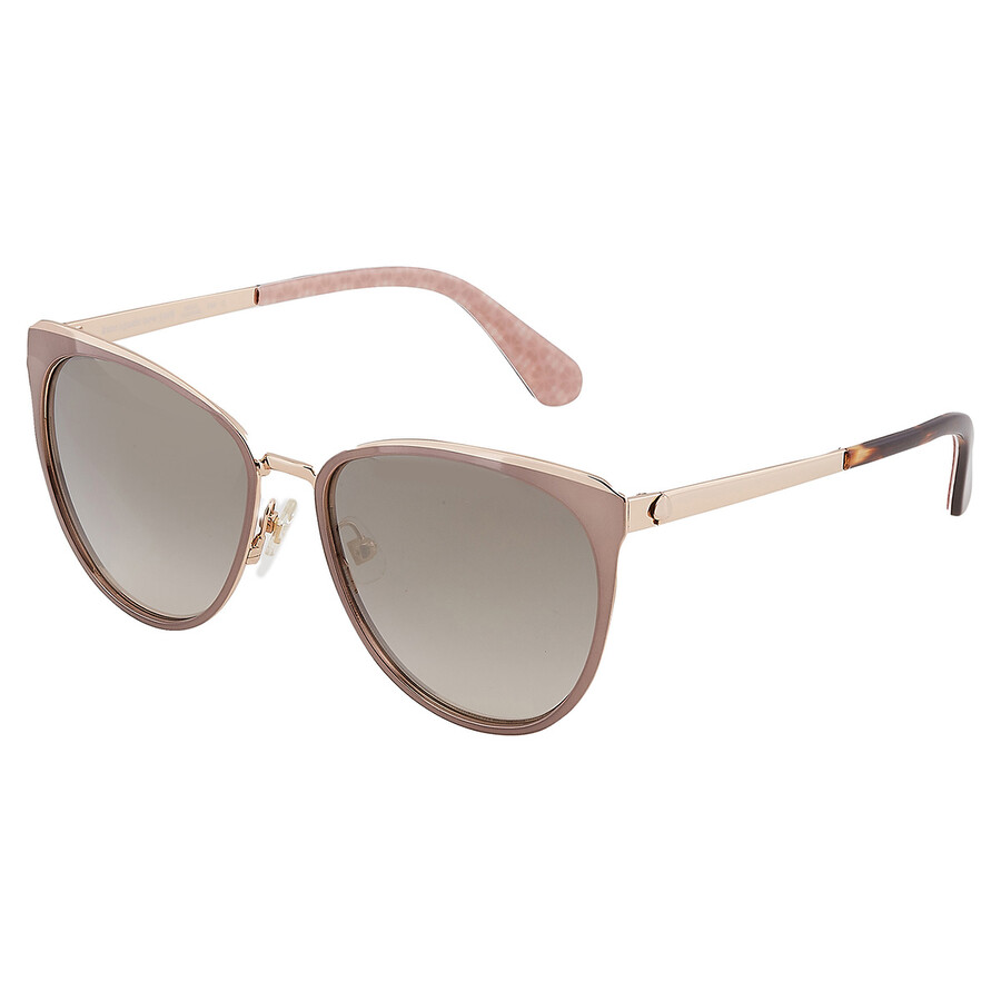 Kate Spade Grey Gold Cat Eye Ladies Sunglasses JABREA/S 006J/FQ 57