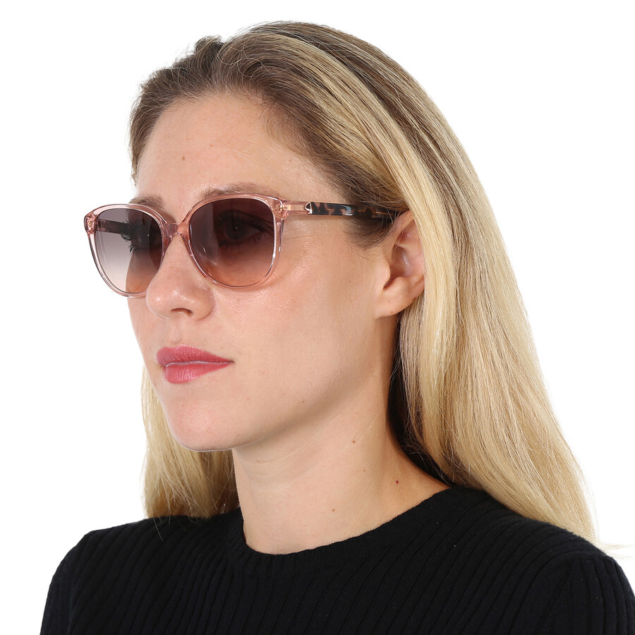Kate Spade Grey Shaded Pink Square Ladies Sunglasses VIENNE/G/S 035J/FF