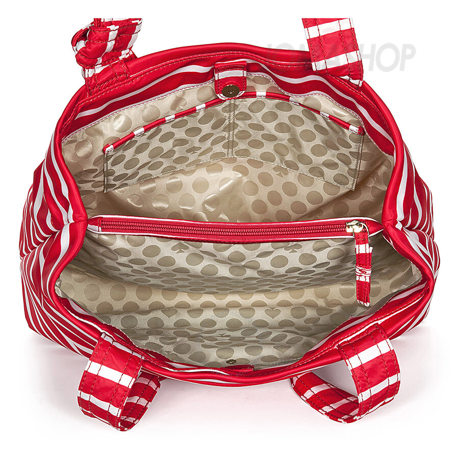 Kate Spade New York Flatiron Maryanne Nylon Shoulder Bag Geranium