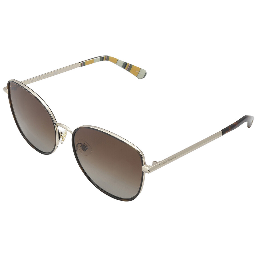 Kate Spade Polarized Brown Gradient Butterfly Ladies Sunglasses MARYAM/G/S 006J/LA 56