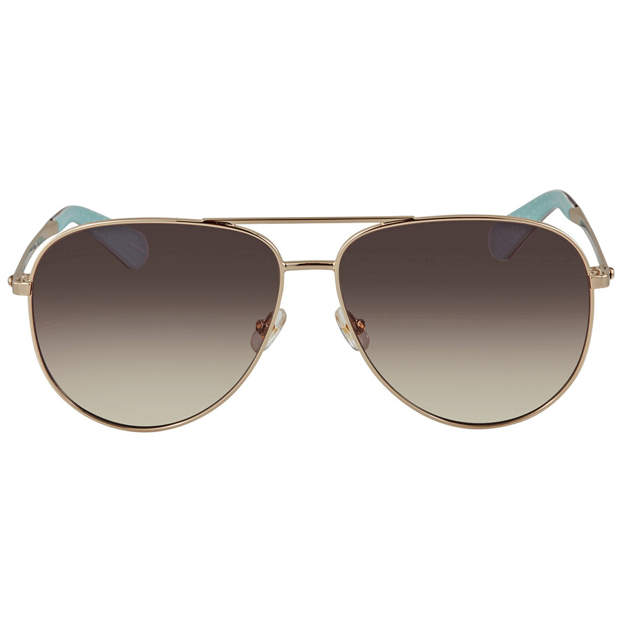 Kate Spade Gray Gradient Pilot Ladies Sunglasses ISLA/G/S 0086/HA 61