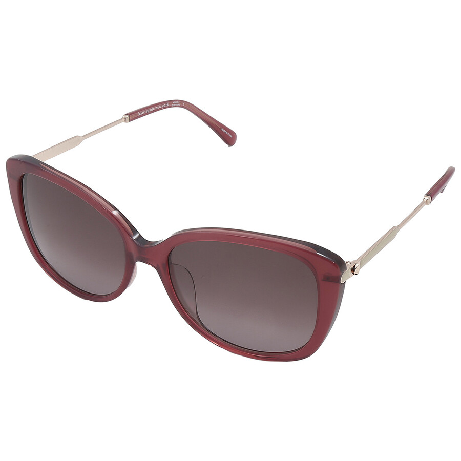 Kate Spade Red Gradient Butterfly Ladies Sunglasses LORENE/F/S 0LHF/3X
