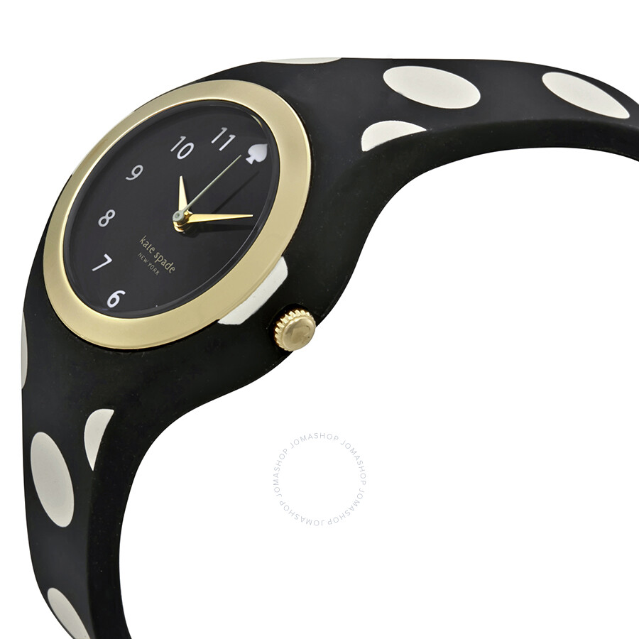 Kate Spade Rumsey Black Dial Polka Dot Ladies Watch 1YRU0610 ...