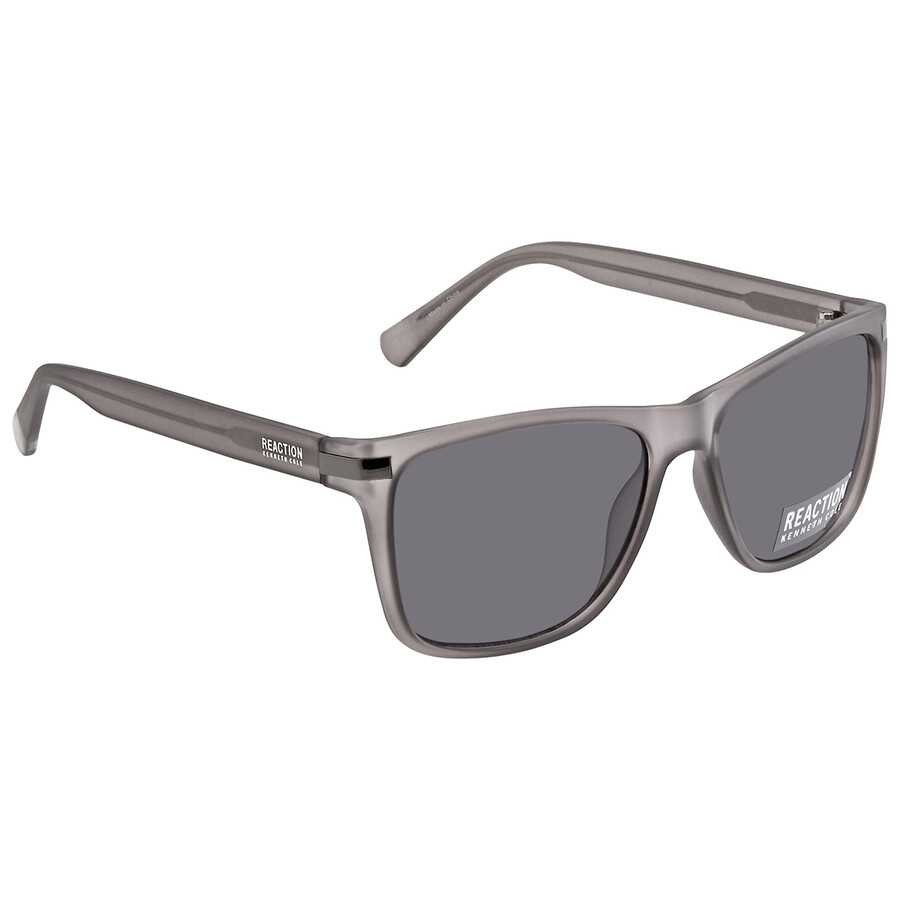 Kenneth Cole Reaction Grey Square Men's Sunglasses KC2950 20A 57 ...