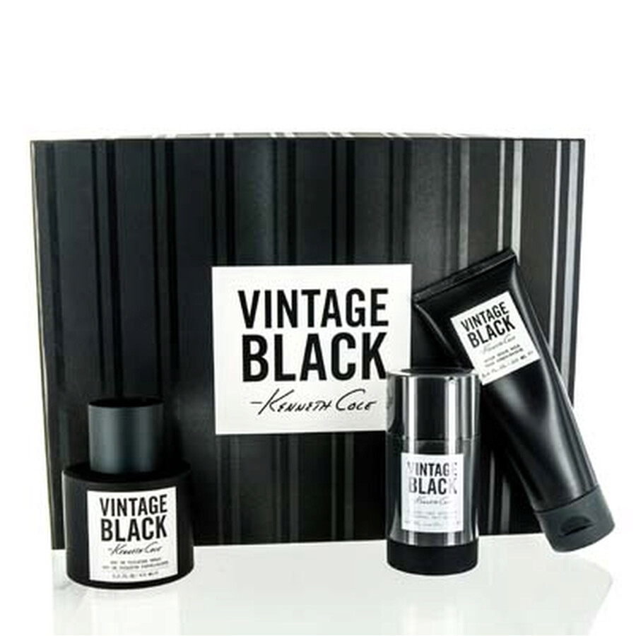 Cole Vintage Black by Cole Set (m) 608940556306 Fragrances & Beauty, Vintage