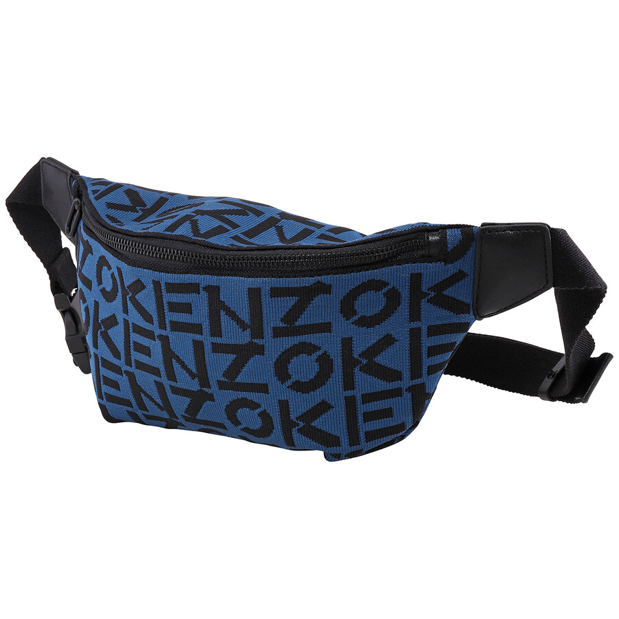 Kenzo Ladies Ink Monogram Logo Belt Bag FA62SA522F1078 3612230117464