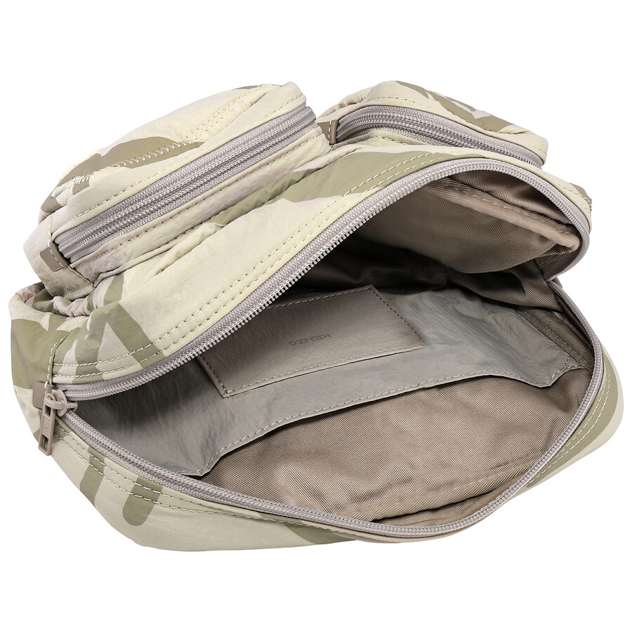 Kenzo Men's Ktiger Belt Bag in Tan FB55SA407F3510 3612230072374