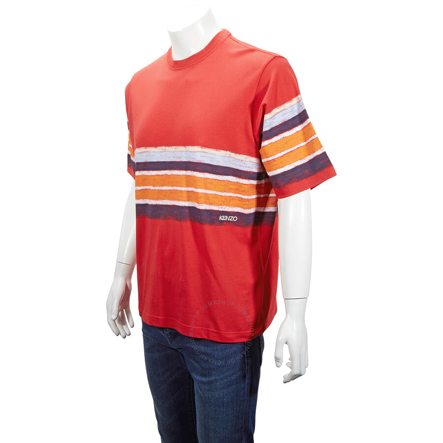 Kenzo Men's Striped T-Shirt Kenzo Men's Striped T-Shirt