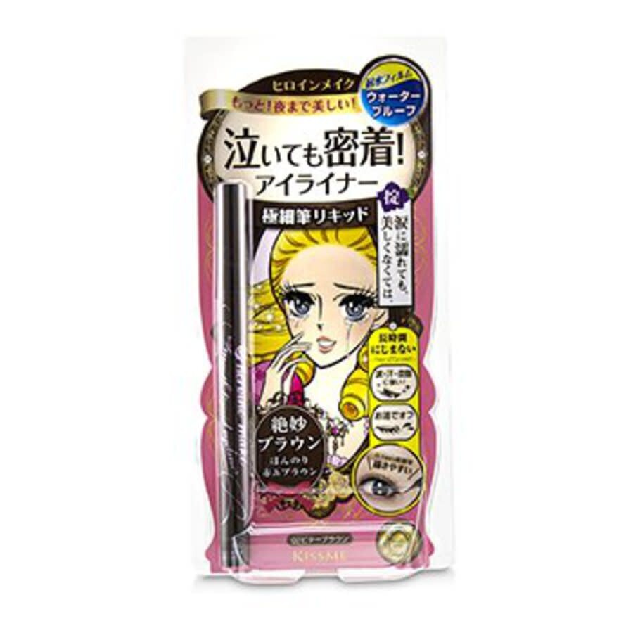 Kiss Me Heroine Make Smooth Liquid Eyeliner Waterproof 02 Bitter