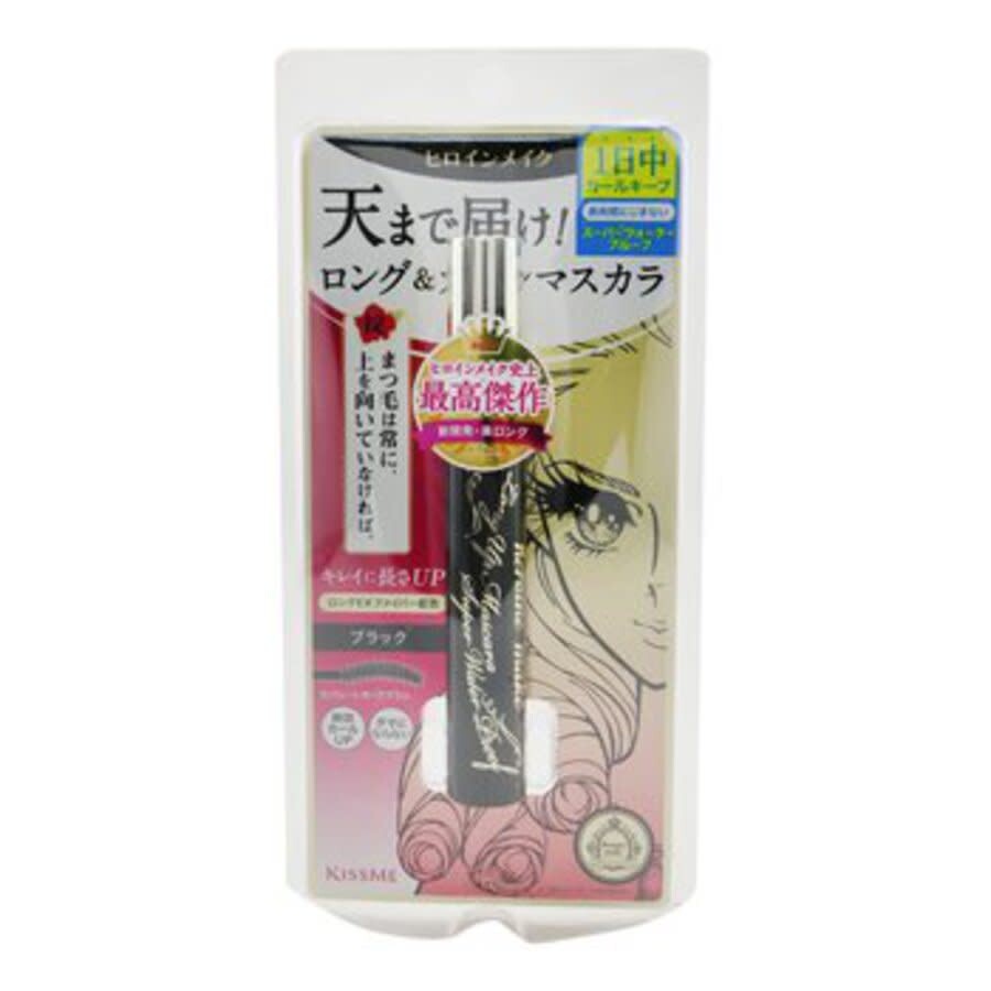 Kiss Me Ladies Heroine Make Long Up Mascara Super Waterproof 0.2 oz 01 Jet Black Makeup