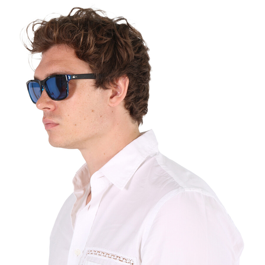 Lacoste Blue Square Unisex Sunglasses L683S 002 55 886895239806
