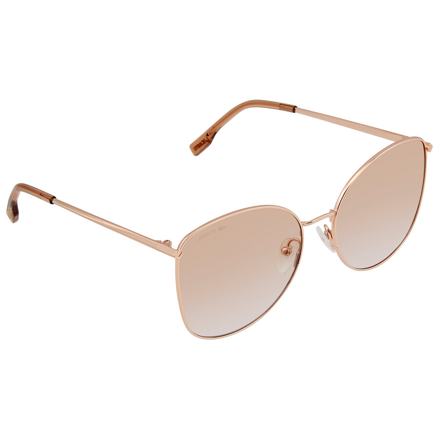Lacoste Brown Cat Eye Ladies Sunglasses L224S 704 5918 886895452328
