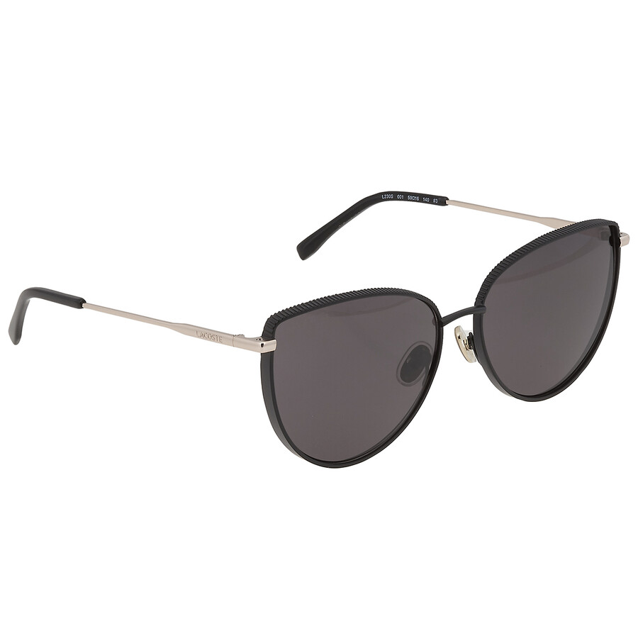 Lacoste Grey Cat Eye Ladies Sunglasses L230S 001 59 886895489102