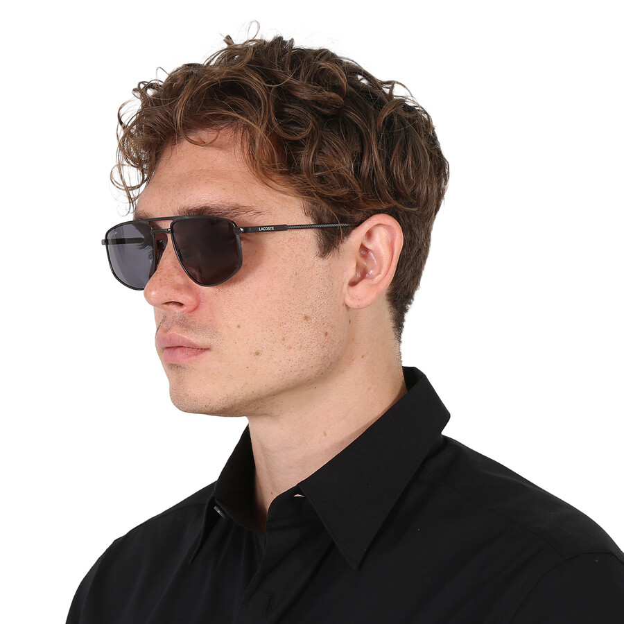 Lacoste Grey Navigator Men's Sunglasses L254S 021 57 886895570091