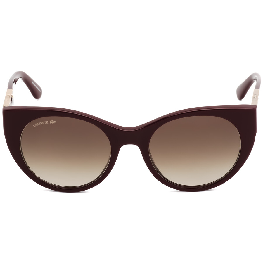 Lacoste Ladies Red Cat Eye Sunglasses L913S61553 L913S 615 53