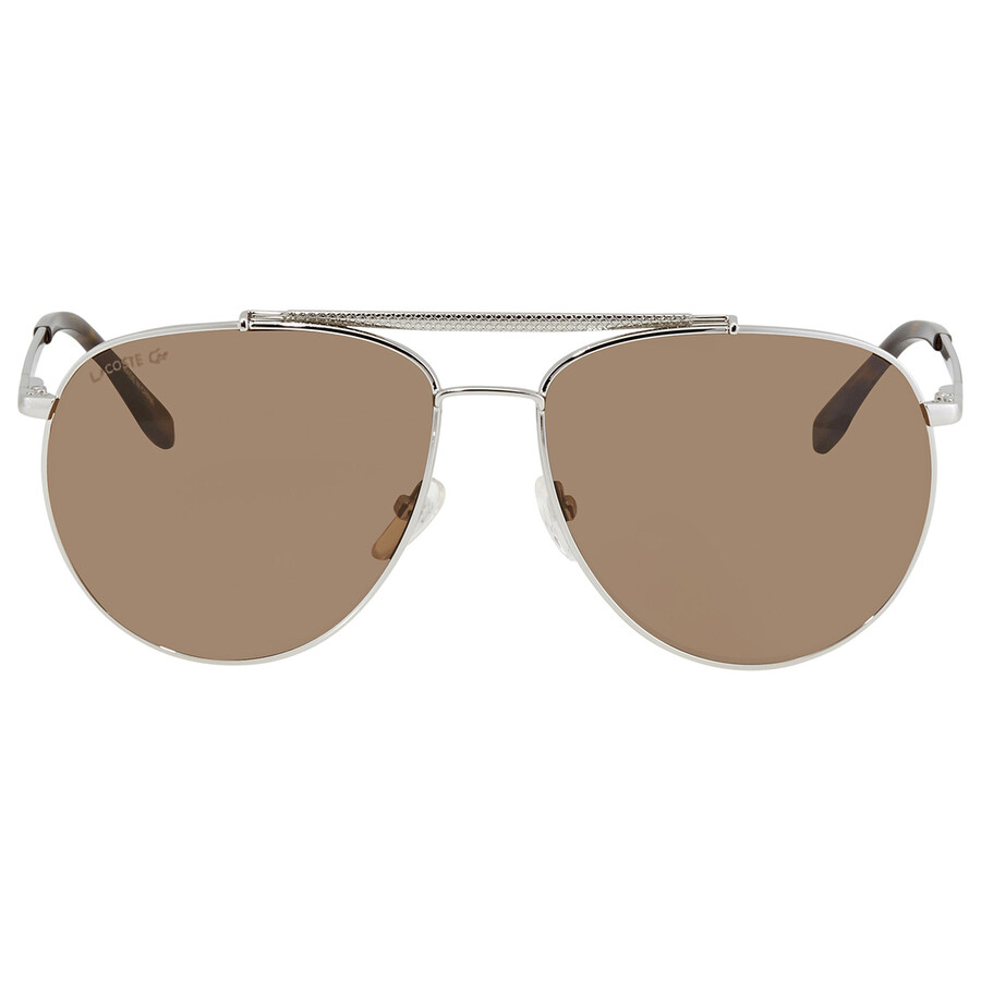 Lacoste Men's Gunmetal Pilot Sunglasses L177S 033 59 886895284820
