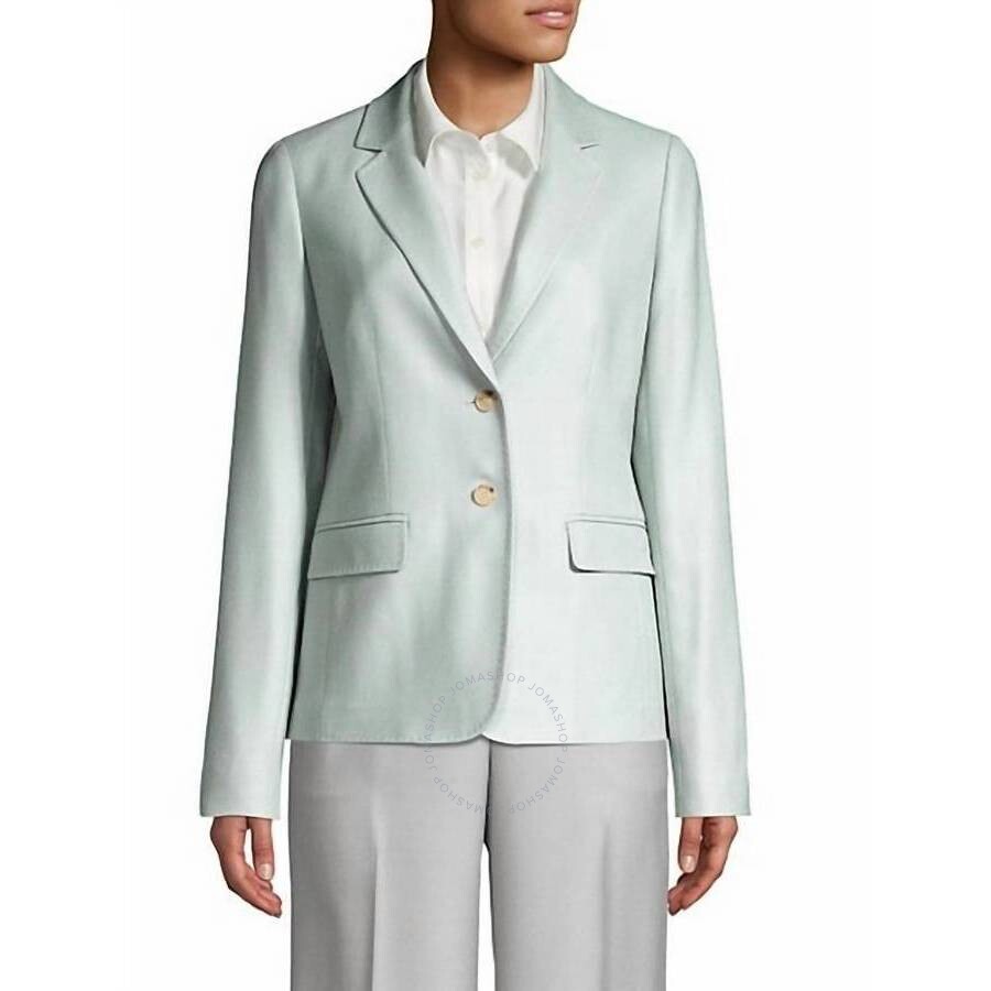 Lafayette 148 Ladies Thatcher Blazer Dew Drop 99737Dew Drop Apparel