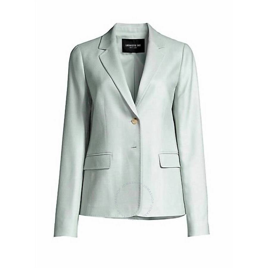 Lafayette 148 Ladies Thatcher Blazer Dew Drop 99737Dew Drop Apparel