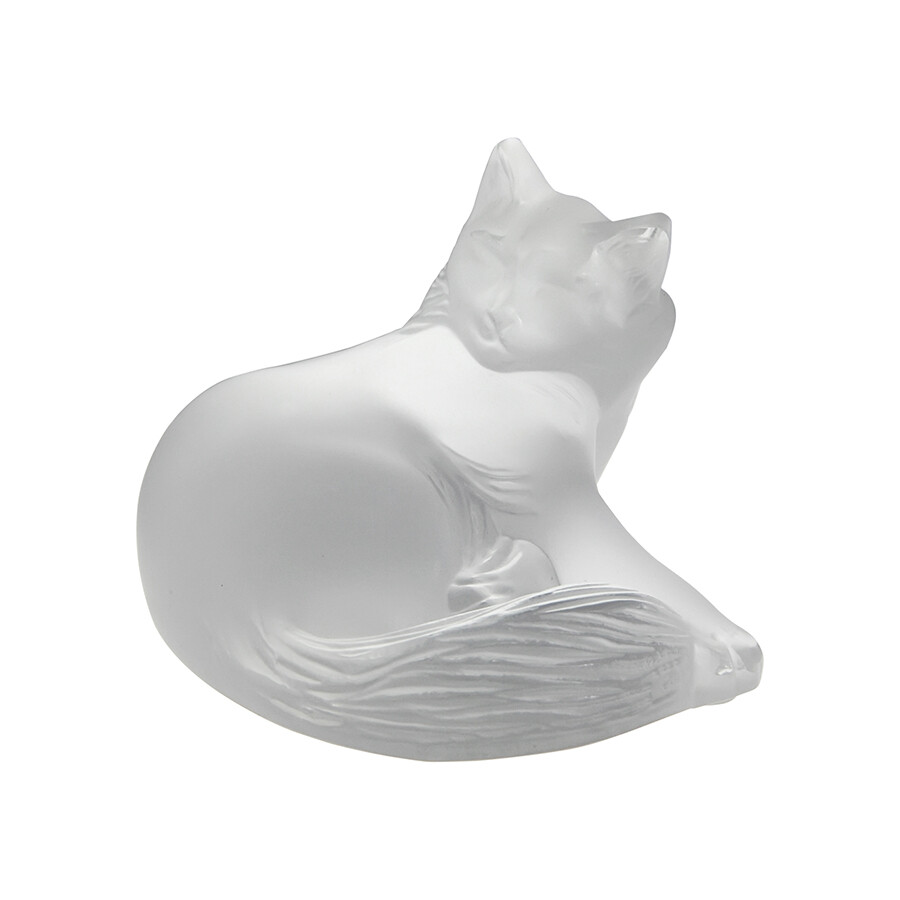 Lalique Crystal Happy Cat 11795 0090592117958 Crystals & Figurines
