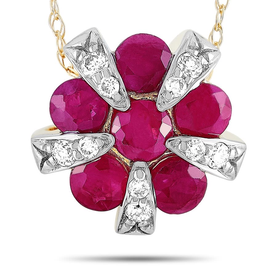 Ruby Pendant Necklace 155583251 