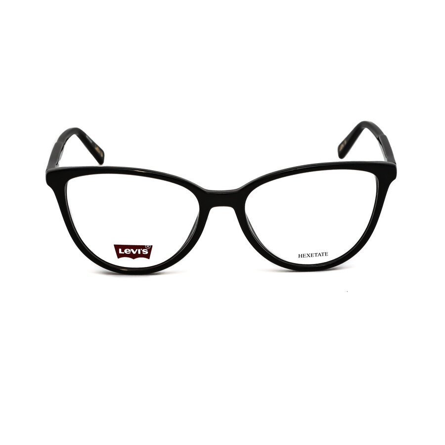 Levi'S Ladies Black Cat Eye Eyeglass Frames LV101508070053 716736302508
