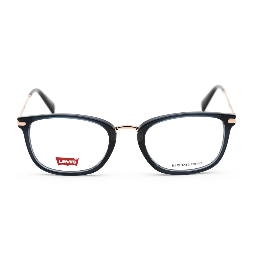 Levi'S Ladies Blue Rectangular Eyeglass Frames LV50070PJP0052