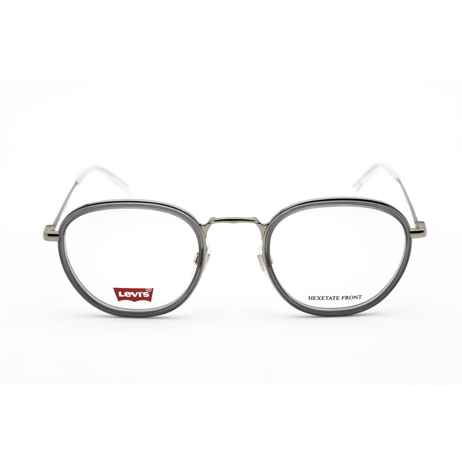 Levi'S Men's Grey Round Eyeglass Frames LV50120KB70051 716736296807