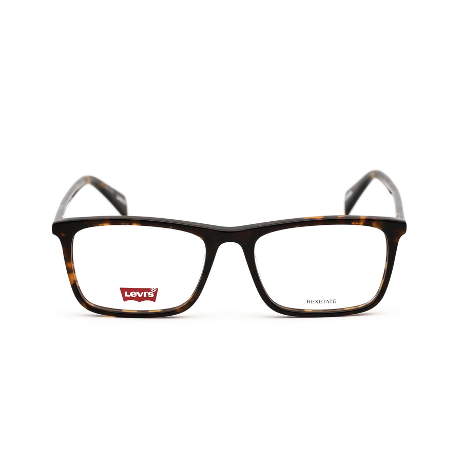 Levi'S Men's Tortoise Rectangular Eyeglass Frames LV100400860053