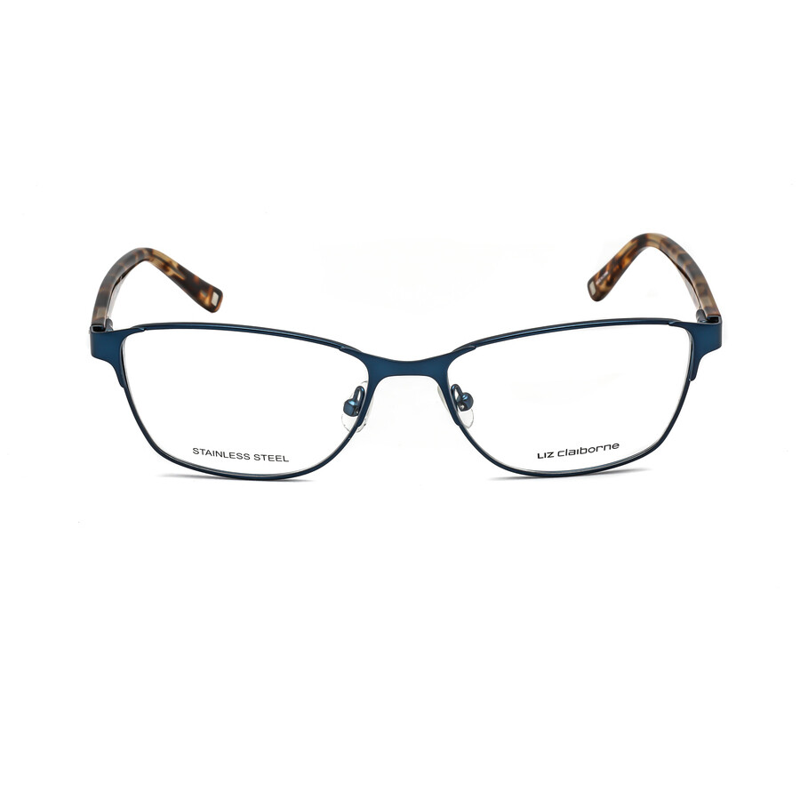 Liz Claiborne Ladies Blue Square Eyeglass Frames L6170DA40055