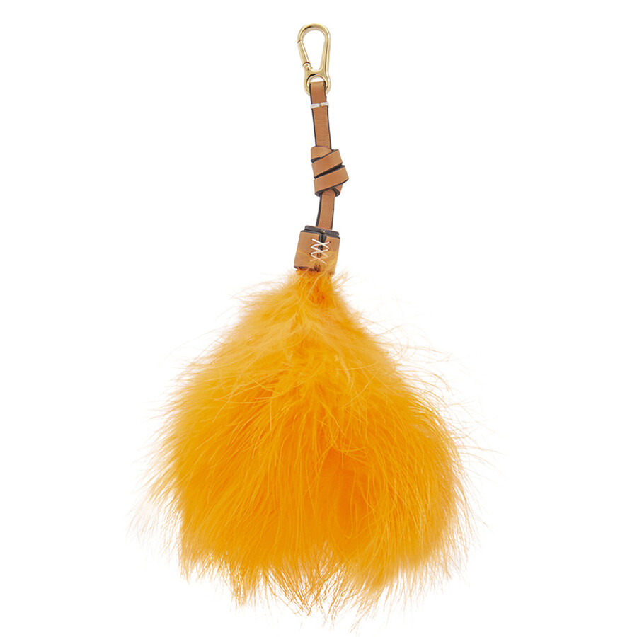 loewe feather earrings